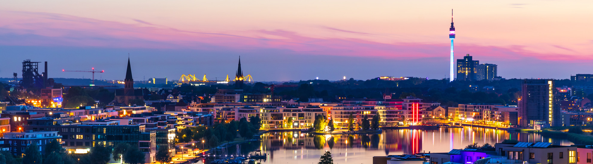 Skyline von Dortmund